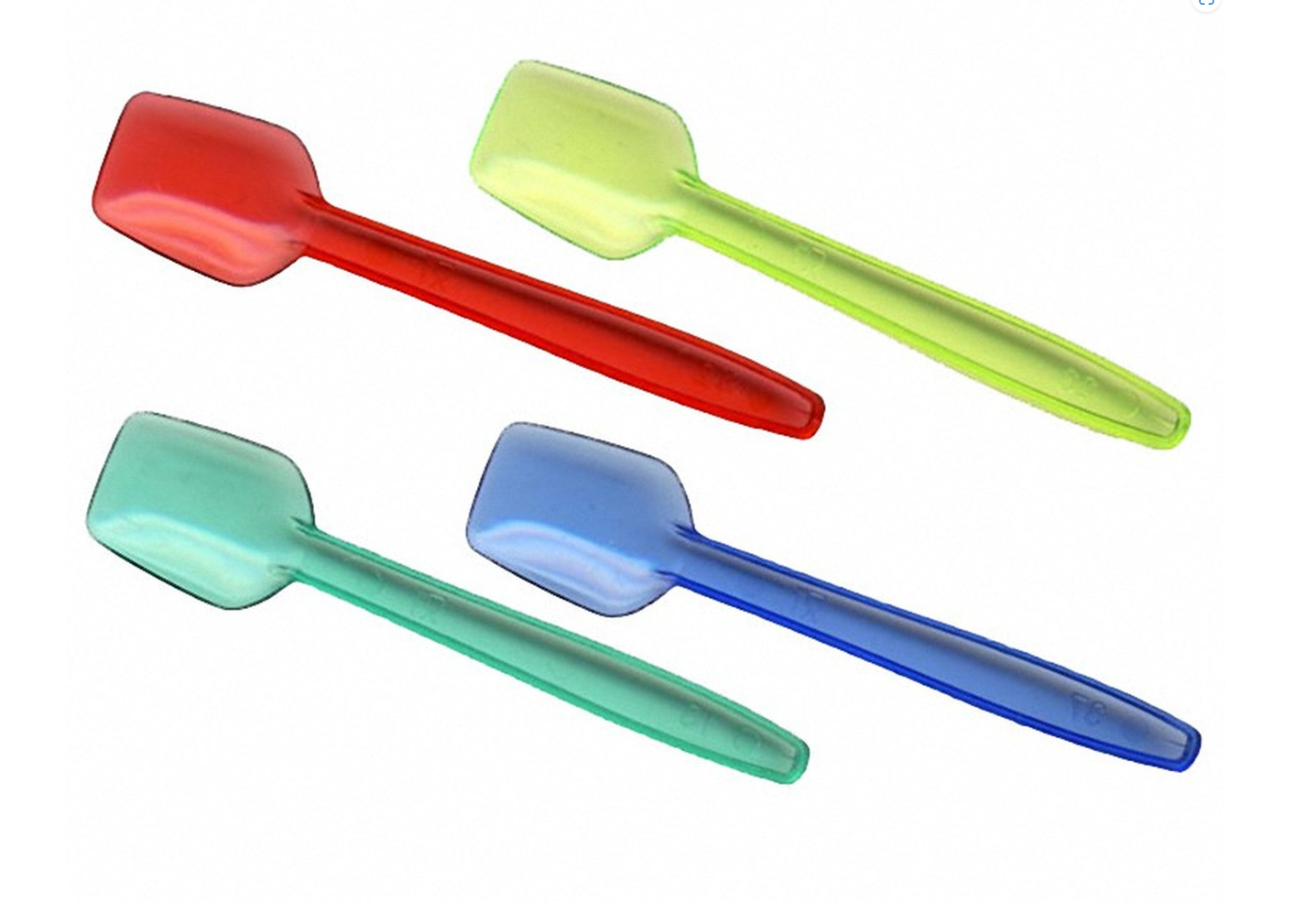 Eislöffel 1000 Stk. Plastik Mehrweg- Eisspaten Eislöffel PP