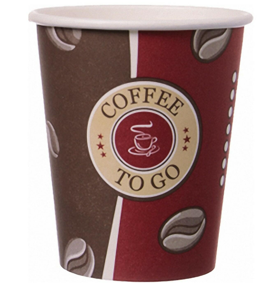 Kaffebecher M Coffe to go Cappucino Caffe lungo 200ml 280ml, 50 stk.