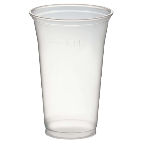 Trinkbecher Smoothiesbecher Dessertbecher 400ml, Ø95mm, PET, glasklar, 50 stk.