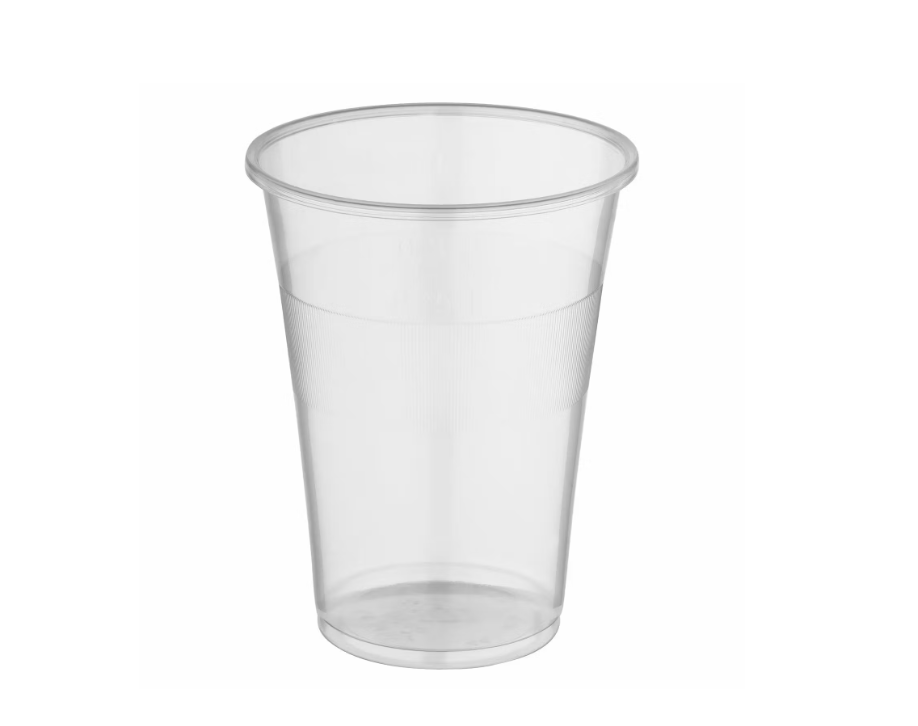 Trinkbecher klar 0,25 l, 250ml, PP, Ø78mm, 50stk.